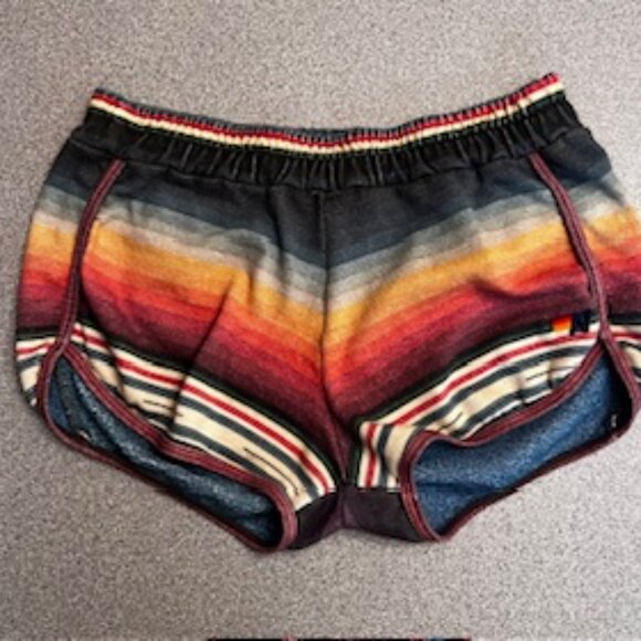 NWT Aviator Nation Serape Jogger Shorts Size L Large - Picture 3 of 8
